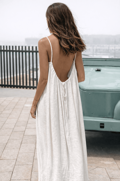 Backless Maxi Dress