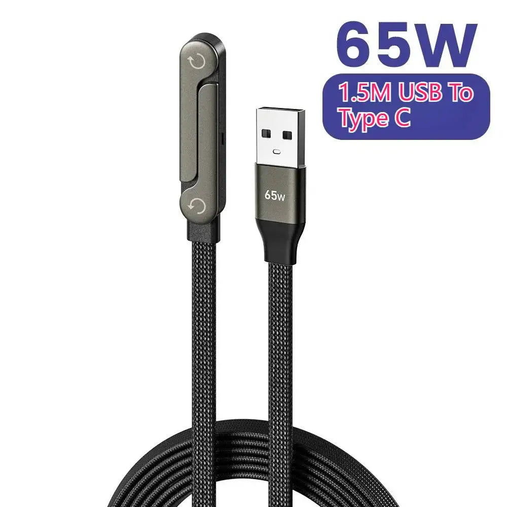 240W Fast Charging Data Cable for iPhone/Android/Tablets