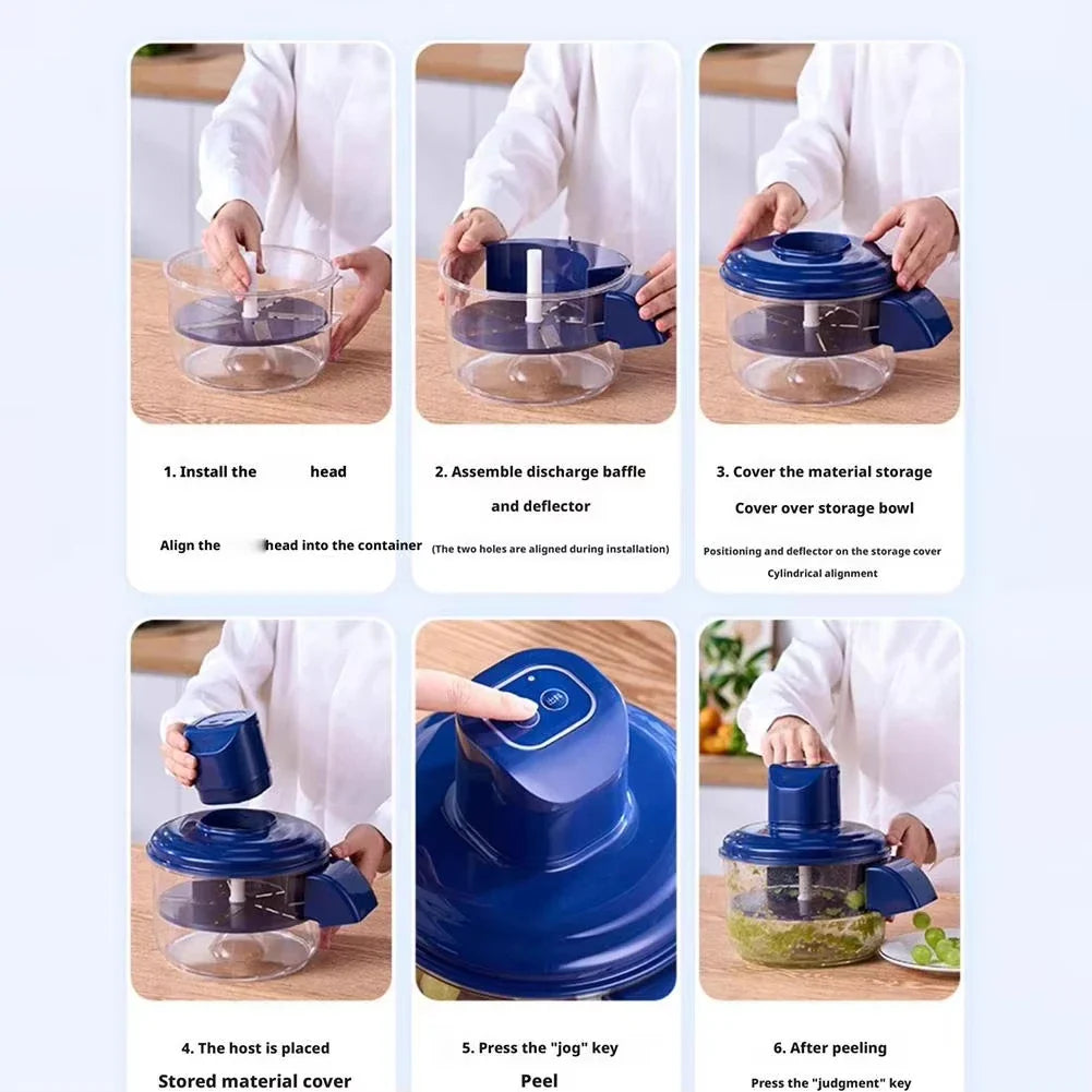 Automatic Rechargeable Fruit Peeler