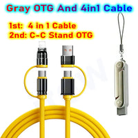 Grey OTG 4in1 Wire