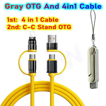 240W Fast Charging Data Cable for iPhone/Android/Tablets