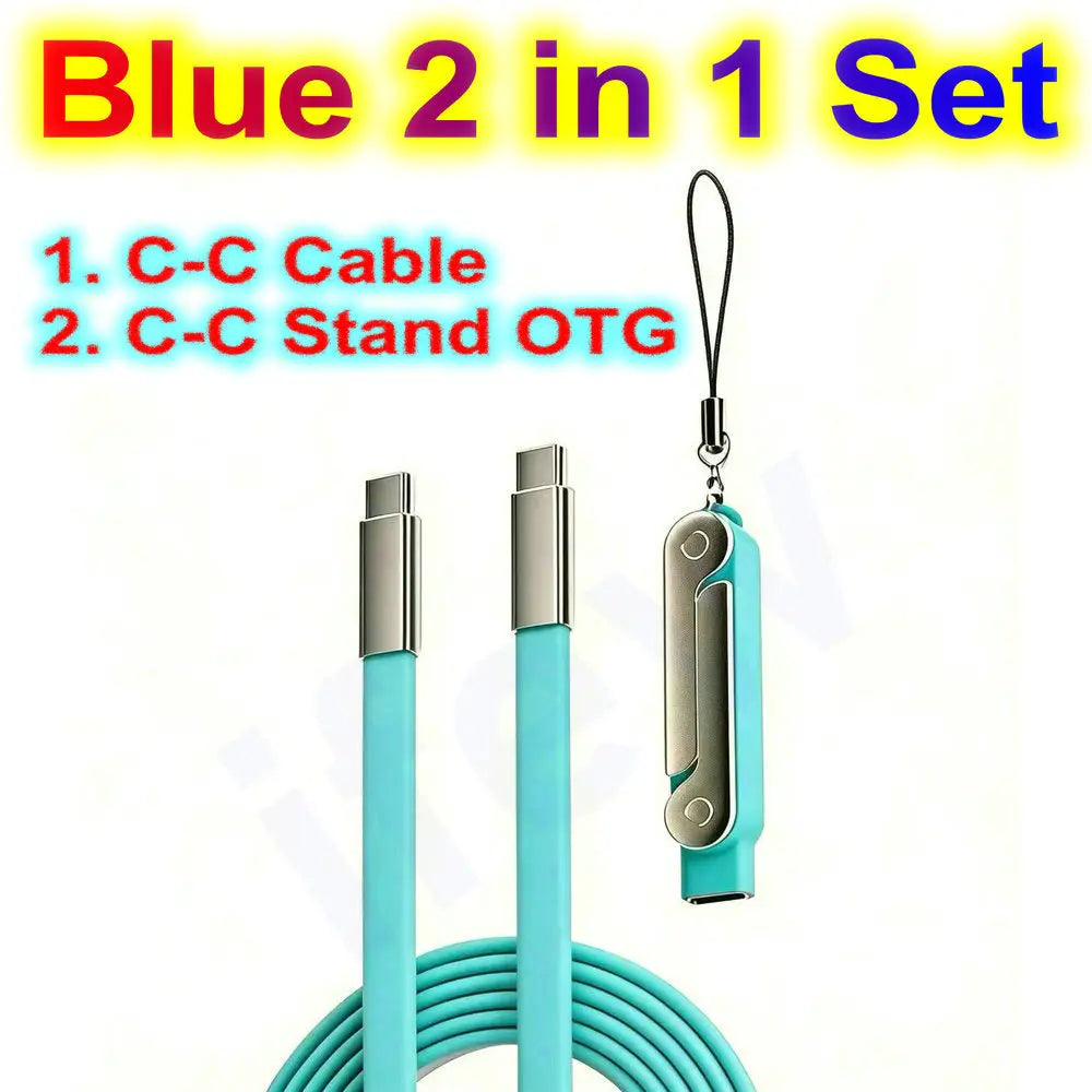 240W Fast Charging Data Cable for iPhone/Android/Tablets