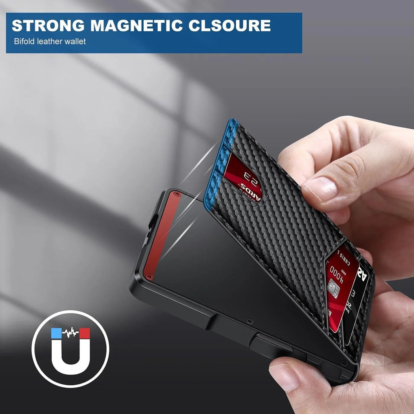 💼 RFID Blocking Slim Minimalist Wallet