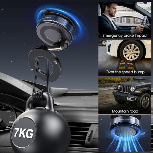 Heavy-duty 360° Vacuum Magnetic Phone Holder FREE